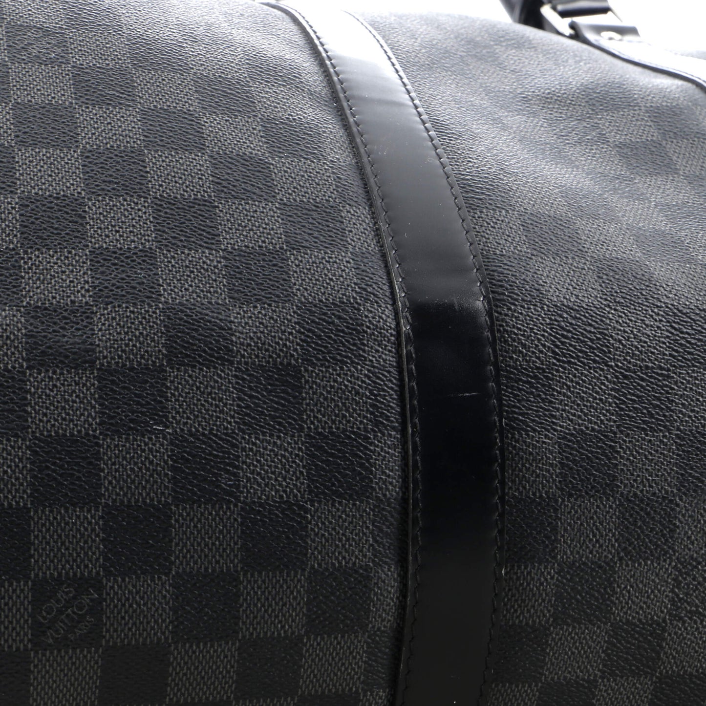 Louis Vuitton Keepall Bandouliere Bag Damier Graphite 55