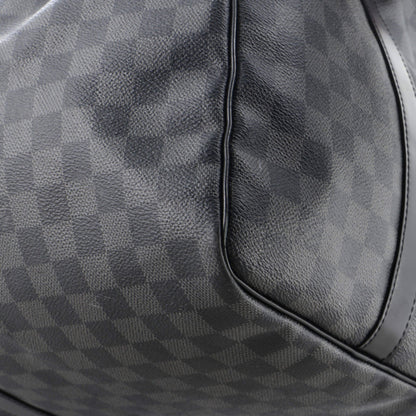 Louis Vuitton Keepall Bandouliere Bag Damier Graphite 55