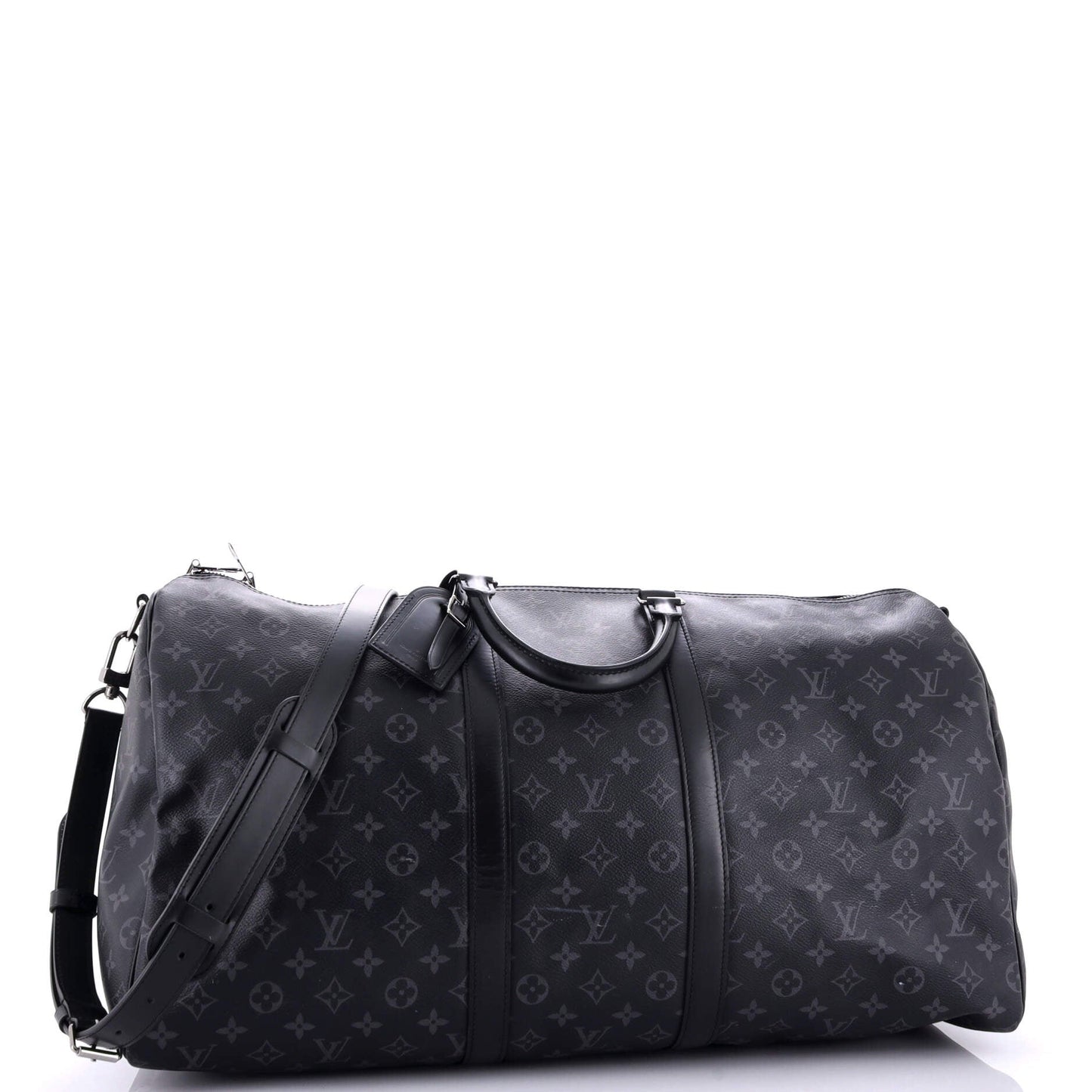 Louis Vuitton Keepall Bandouliere Bag Monogram Eclipse Canvas 55