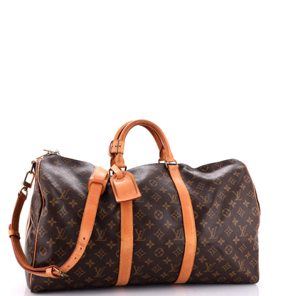 Louis Vuitton Keepall Bandouliere Bag Monogram Canvas 50