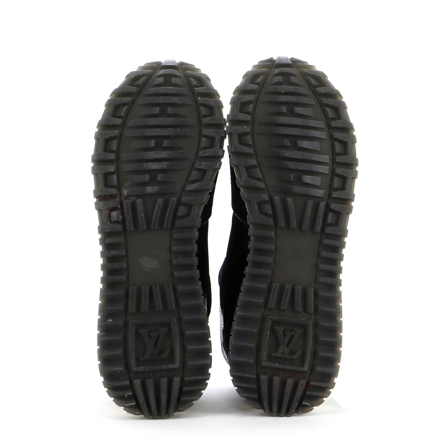 Louis Vuitton Women's Run Away Sneakers Mesh with Monogram Canvas and Suede