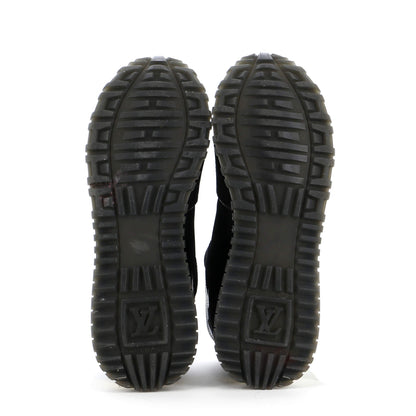 Louis Vuitton Women's Run Away Sneakers Mesh with Monogram Canvas and Suede