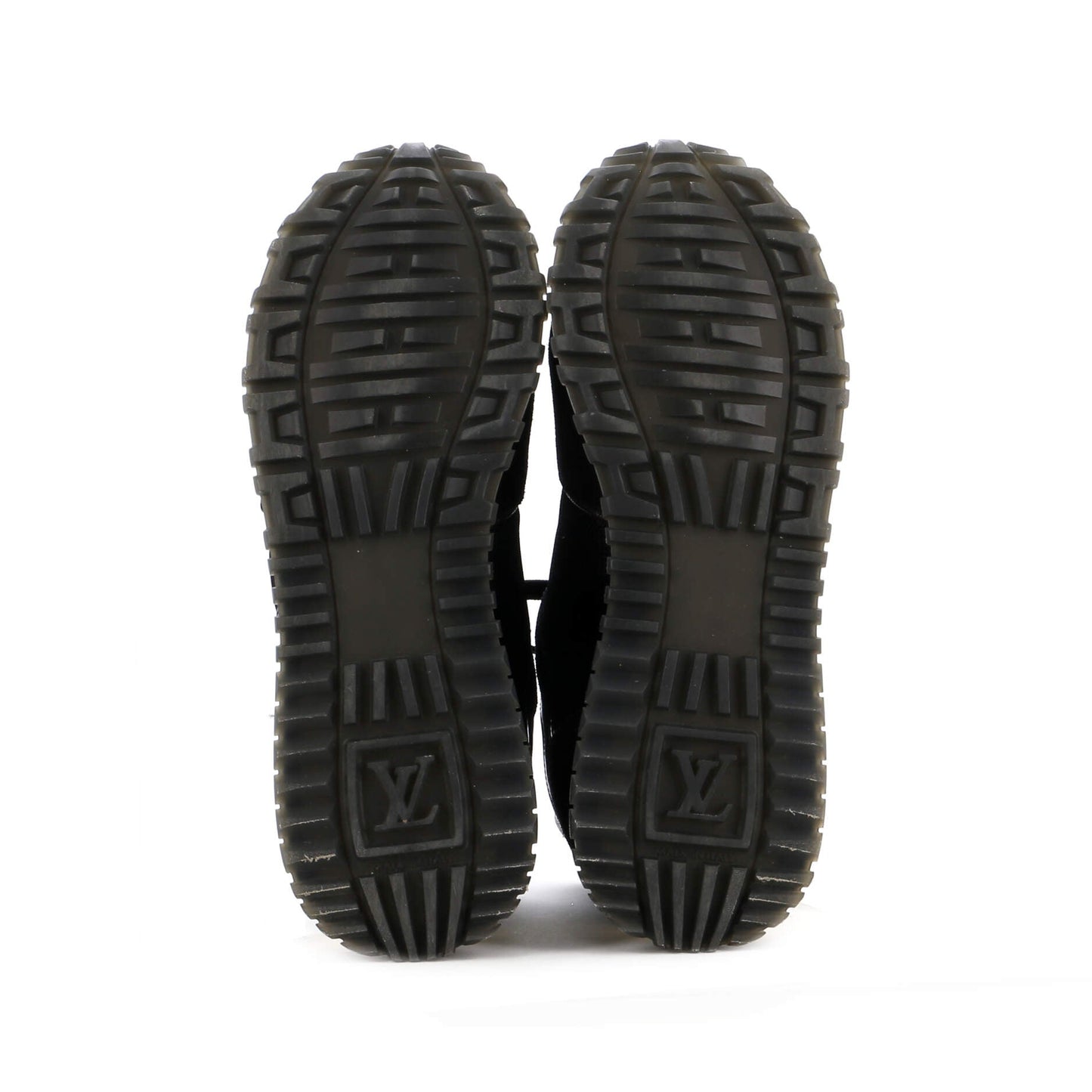 Louis Vuitton Women's Run Away Sneakers Mesh with Monogram Canvas and Suede