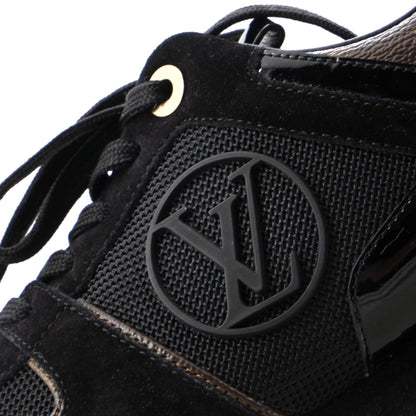 Louis Vuitton Women's Run Away Sneakers Mesh with Monogram Canvas and Suede