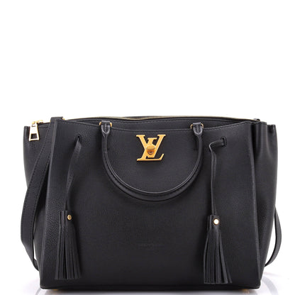 Louis Vuitton Lockmeto Handbag Leather