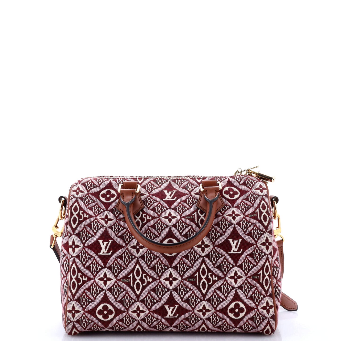 Louis Vuitton Speedy Bandouliere Bag Limited Edition Since 1854 Monogram Jacquard 25