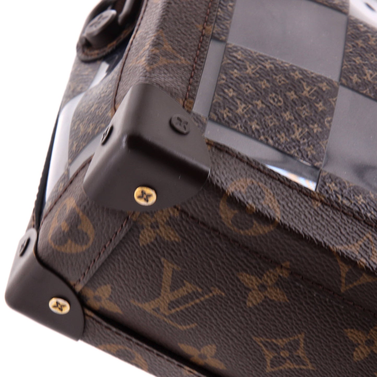 Louis Vuitton Soft Trunk Bag Monogram Chess Coated Canvas and PVC