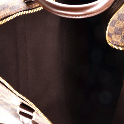 Louis Vuitton Keepall Bandouliere Bag Damier 55