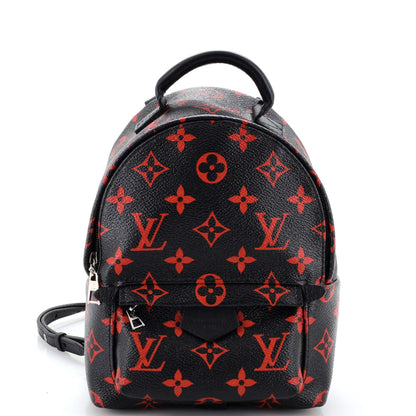Louis Vuitton Palm Springs Backpack Limited Edition Monogram Infrarouge Mini
