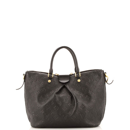Louis Vuitton Mazarine Handbag Monogram Empreinte Leather MM