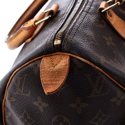 Louis Vuitton Speedy Handbag Monogram Canvas 30