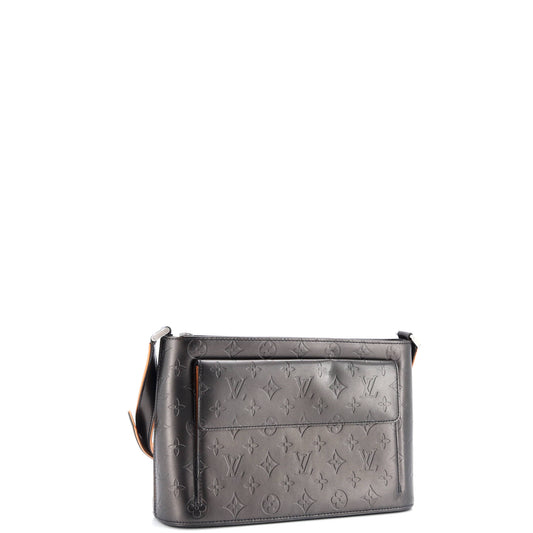 Louis Vuitton Mat Allston Handbag Monogram Vernis