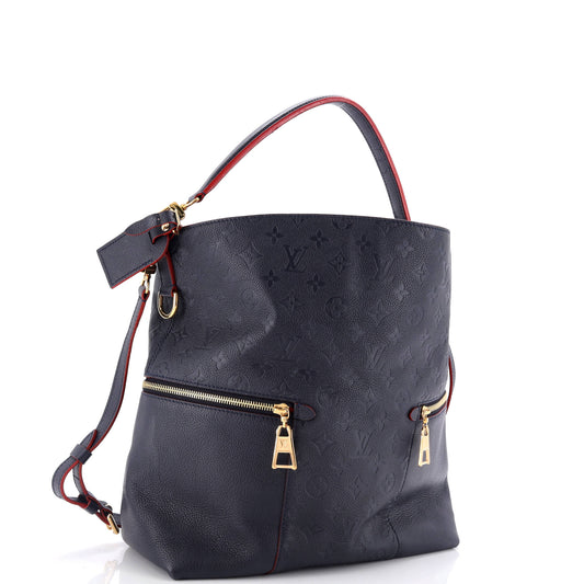 Louis Vuitton Melie Handbag Monogram Empreinte Leather