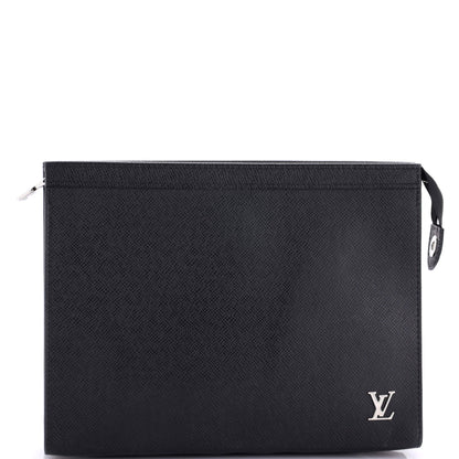 Louis Vuitton Pochette Voyage Taiga Leather MM