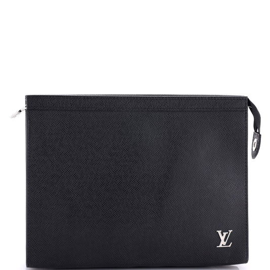 Louis Vuitton Pochette Voyage Taiga Leather MM
