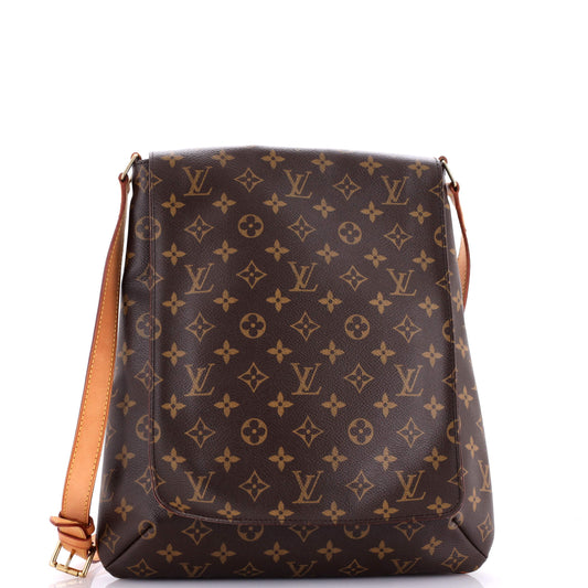 Louis Vuitton Musette Salsa Handbag Monogram Canvas GM