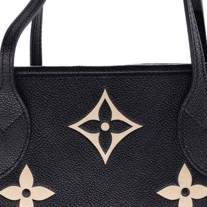 Louis Vuitton Neverfull NM Tote Bicolor Monogram Empreinte Giant MM