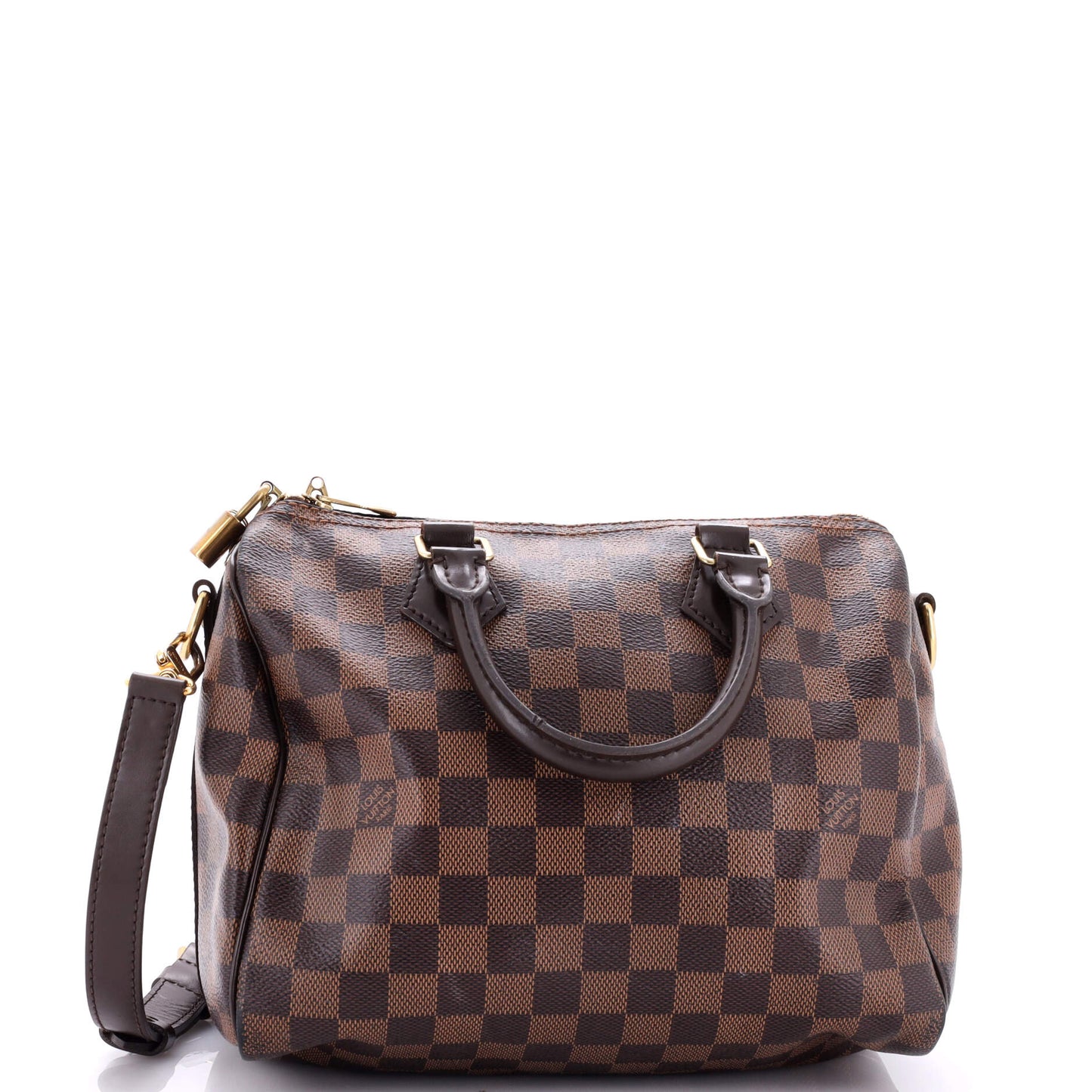 Louis Vuitton Speedy Bandouliere Bag Damier 25
