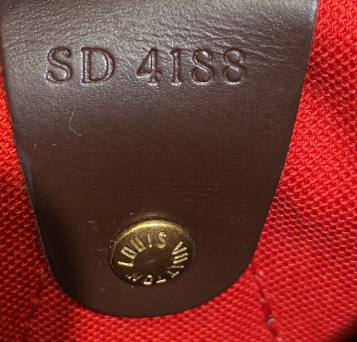 Louis Vuitton Speedy Bandouliere Bag Damier 25