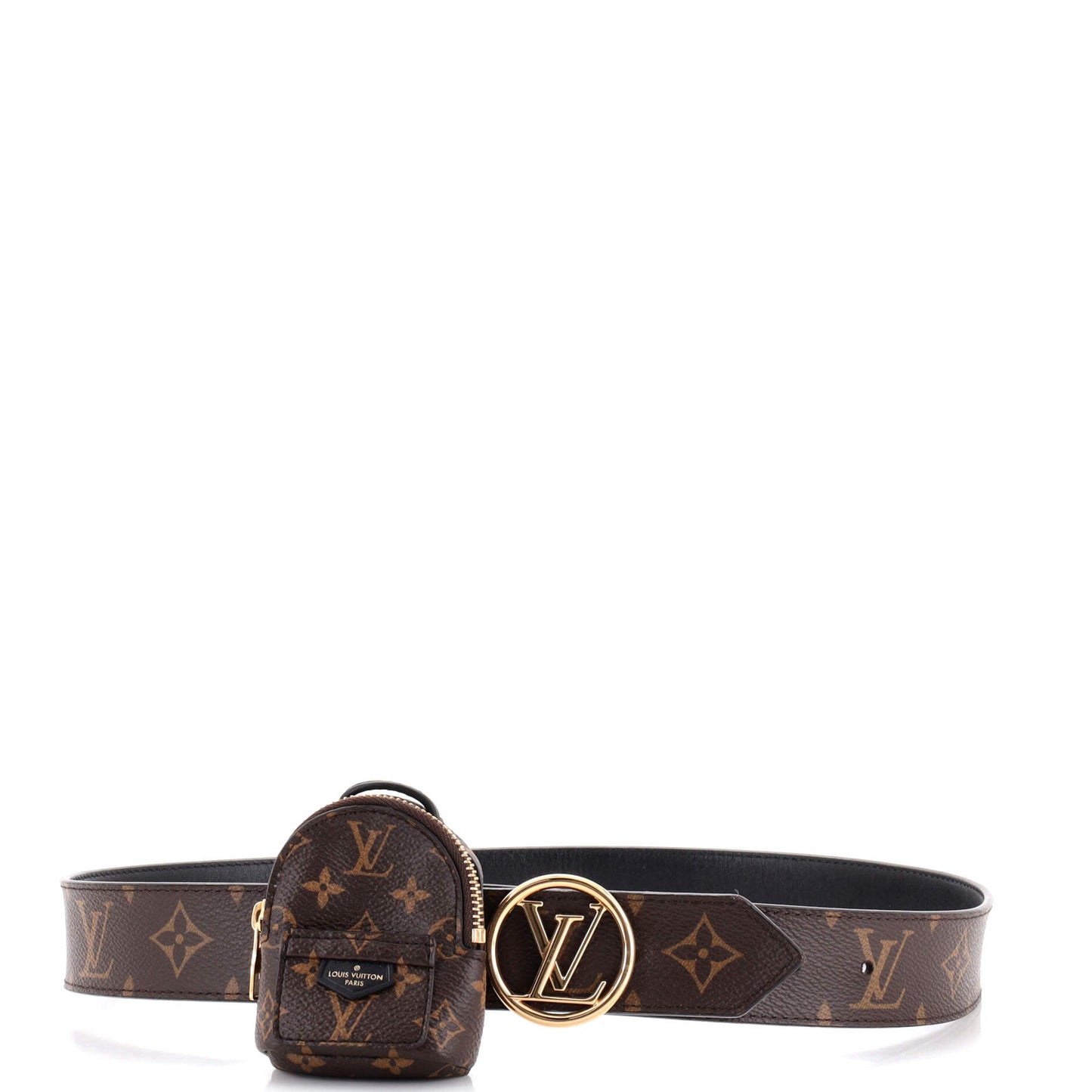 Louis Vuitton Palm Springs Belt Monogram Canvas Medium 80