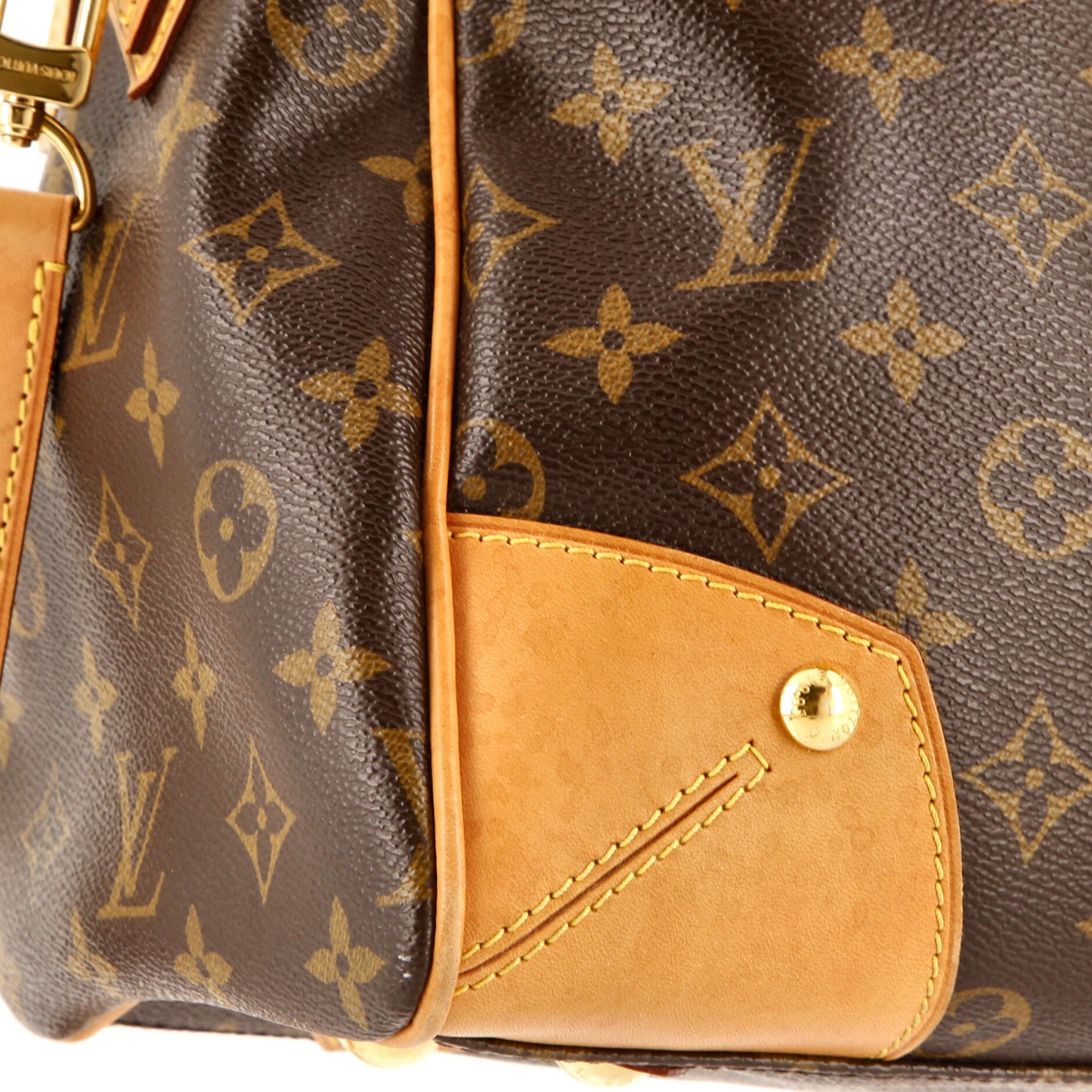 Louis Vuitton Retiro Handbag Monogram Canvas PM