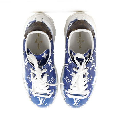 Louis Vuitton Women's Time Out Sneakers Escale Monogram Giant