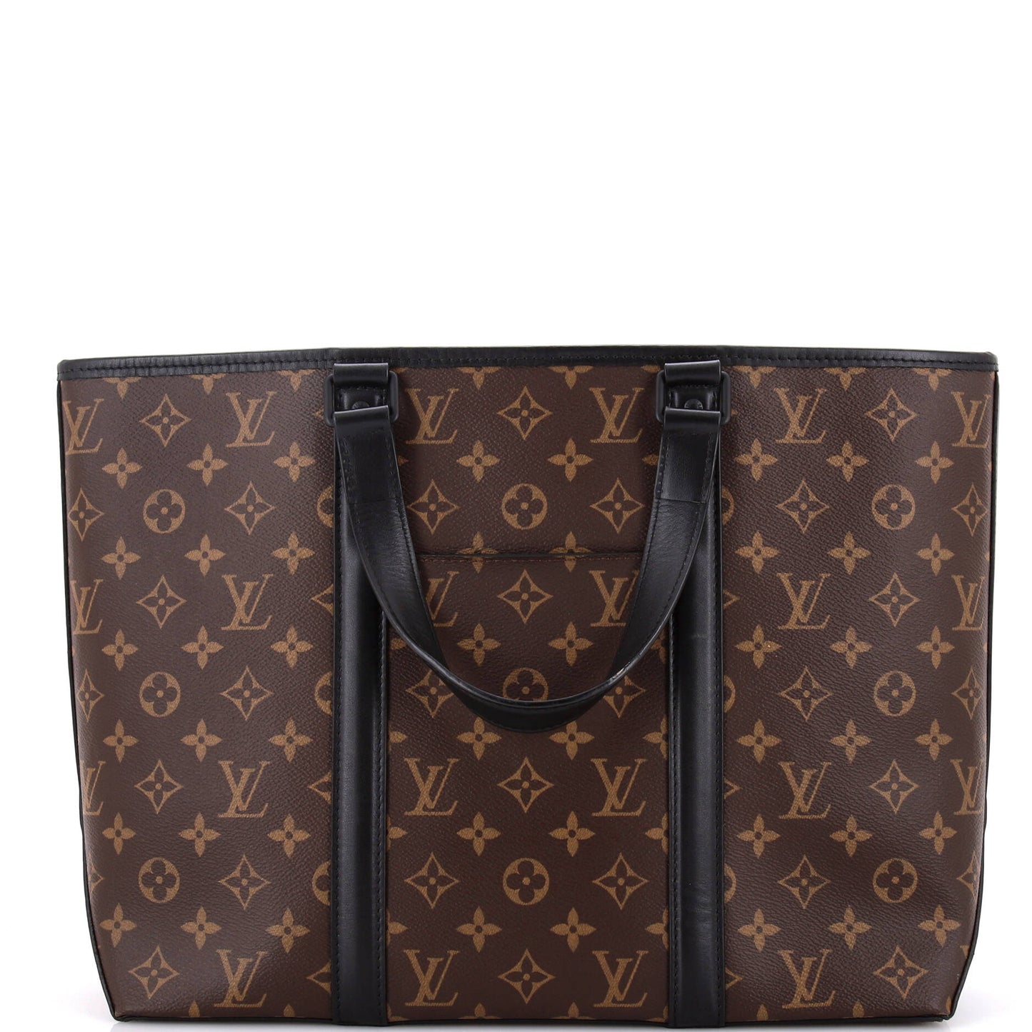 Louis Vuitton Weekend Tote Macassar Monogram Canvas PM