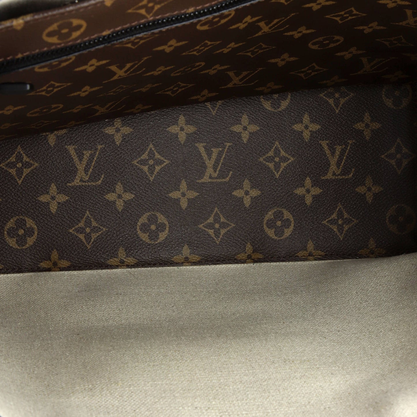 Louis Vuitton Weekend Tote Macassar Monogram Canvas PM