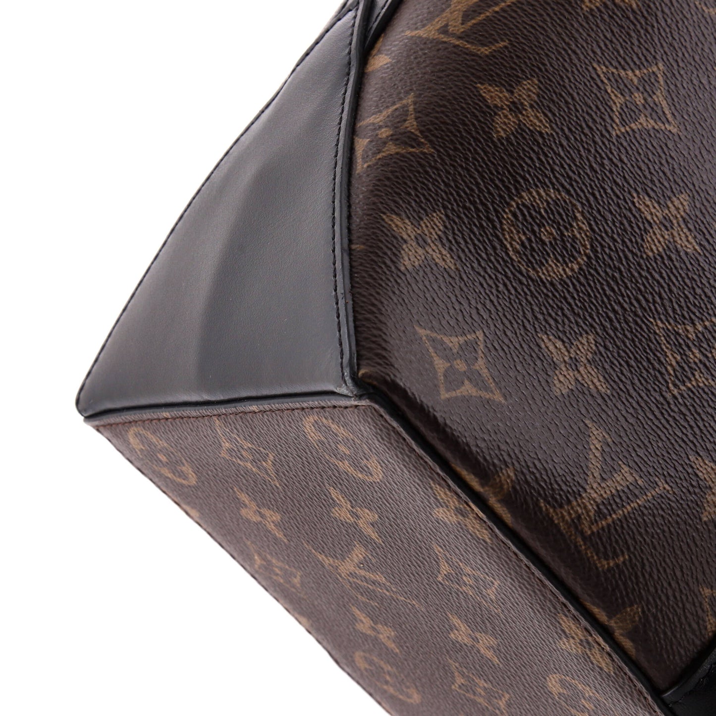 Louis Vuitton Weekend Tote Macassar Monogram Canvas PM