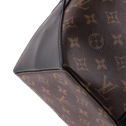 Louis Vuitton Weekend Tote Macassar Monogram Canvas PM