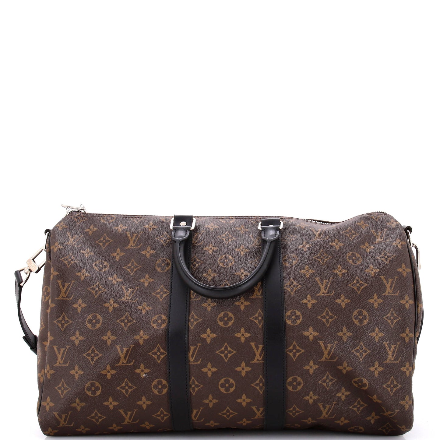 Louis Vuitton Keepall Bandouliere Bag Macassar Monogram Canvas 45