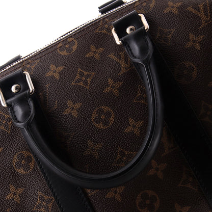 Louis Vuitton Keepall Bandouliere Bag Macassar Monogram Canvas 45
