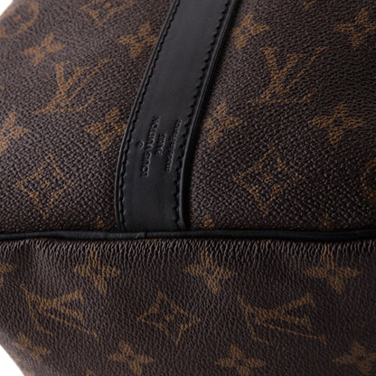 Louis Vuitton Keepall Bandouliere Bag Macassar Monogram Canvas 45