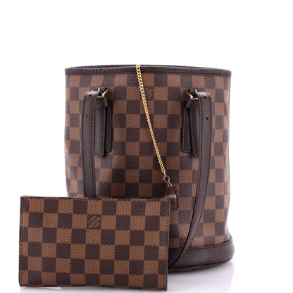 Louis Vuitton Marais Bucket Bag Damier
