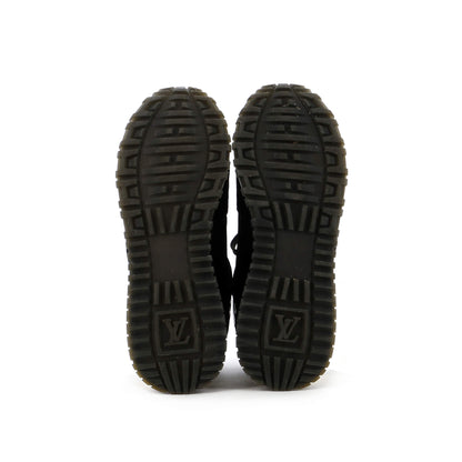 Louis Vuitton Women's Run Away Sneakers Mesh with Monogram Canvas and Suede