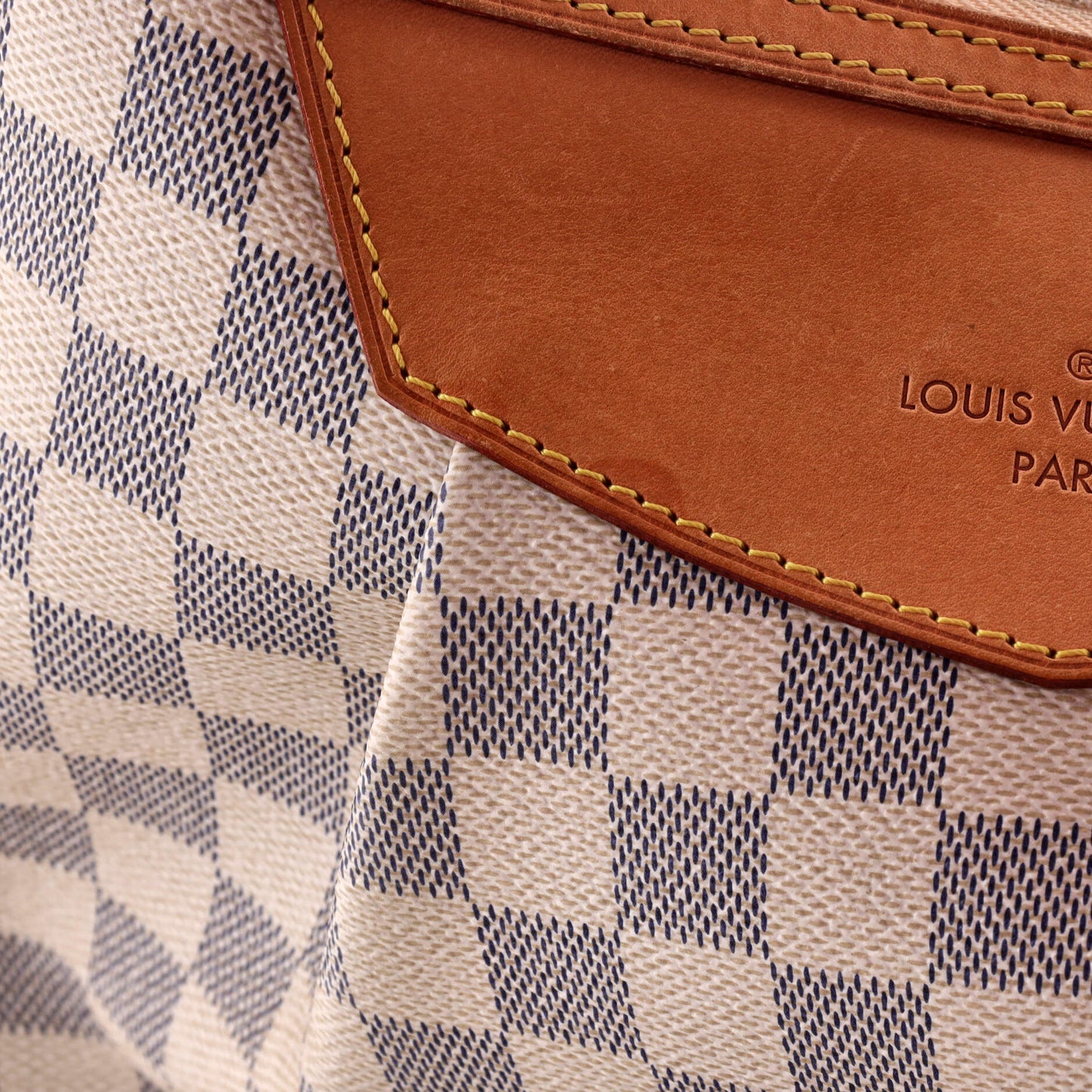 Louis Vuitton Siracusa Handbag Damier PM