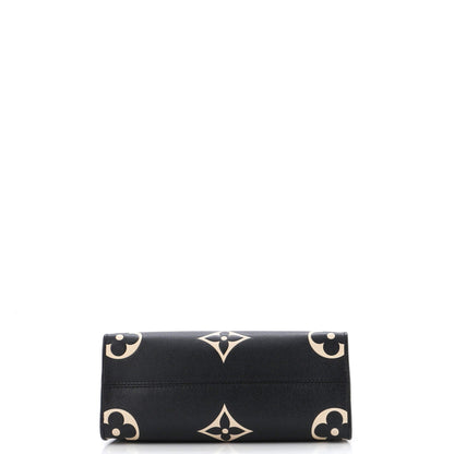 Louis Vuitton OnTheGo Tote Bicolor Monogram Empreinte Giant PM