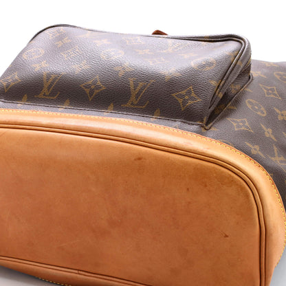 Louis Vuitton Vintage Montsouris Backpack Monogram Canvas GM