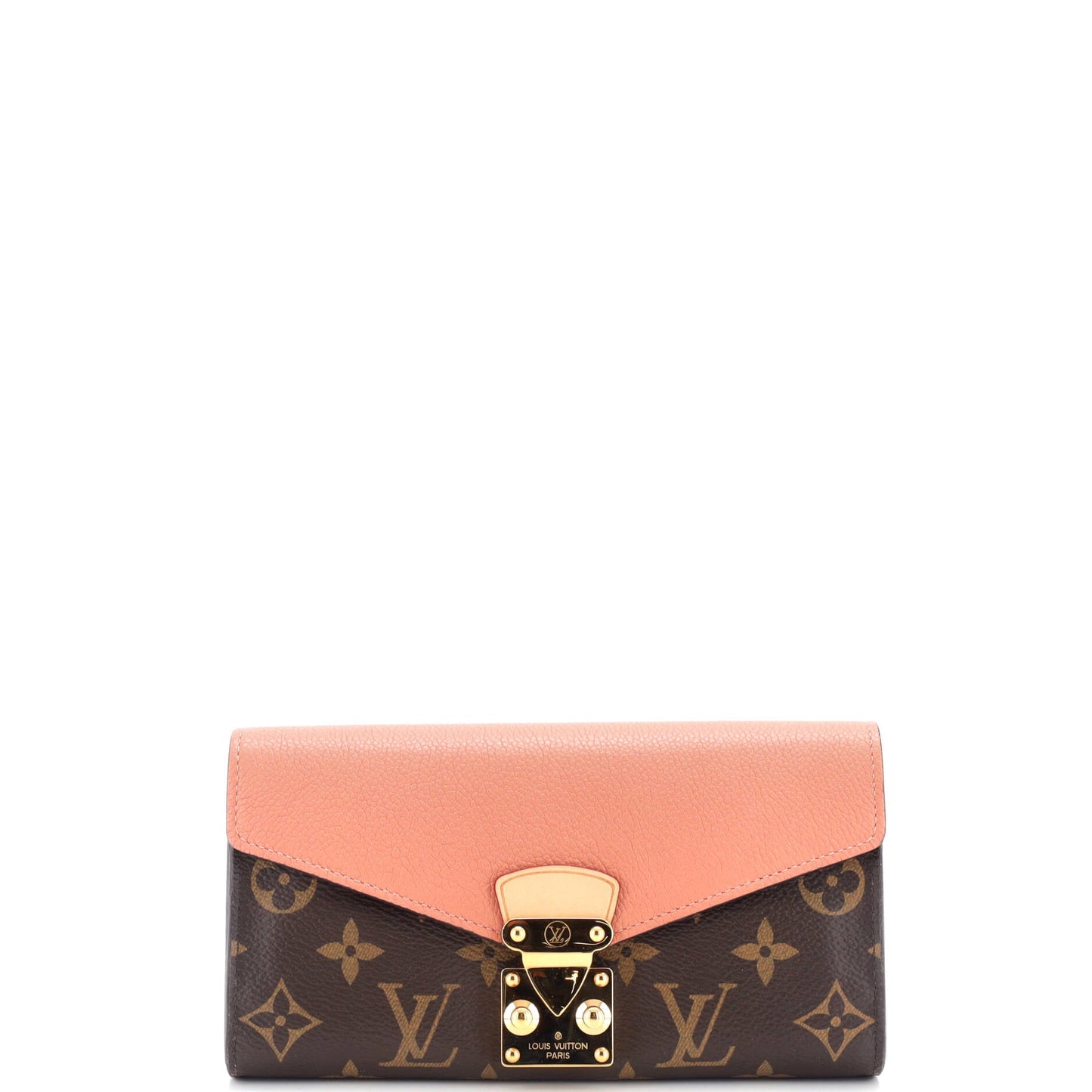Louis Vuitton Pallas Wallet Monogram Canvas and Calfskin