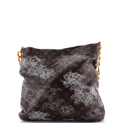 Louis Vuitton Fersen Handbag Limited Edition Monogram Dentelle