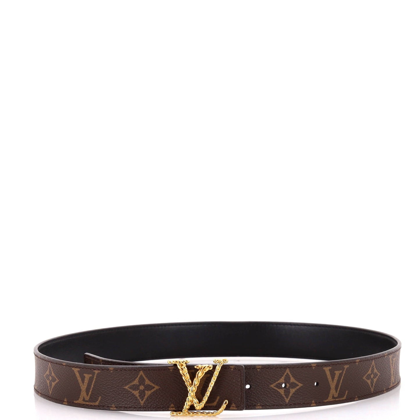 Louis Vuitton LV Twisted Belt Monogram Canvas Wide 80
