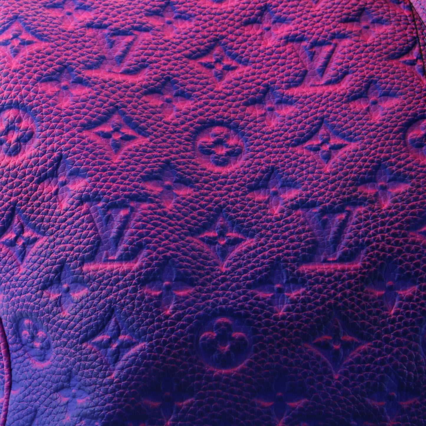 Louis Vuitton Keepall Bandouliere Bag Limited Edition Illusion Monogram Taurillon Leather 50