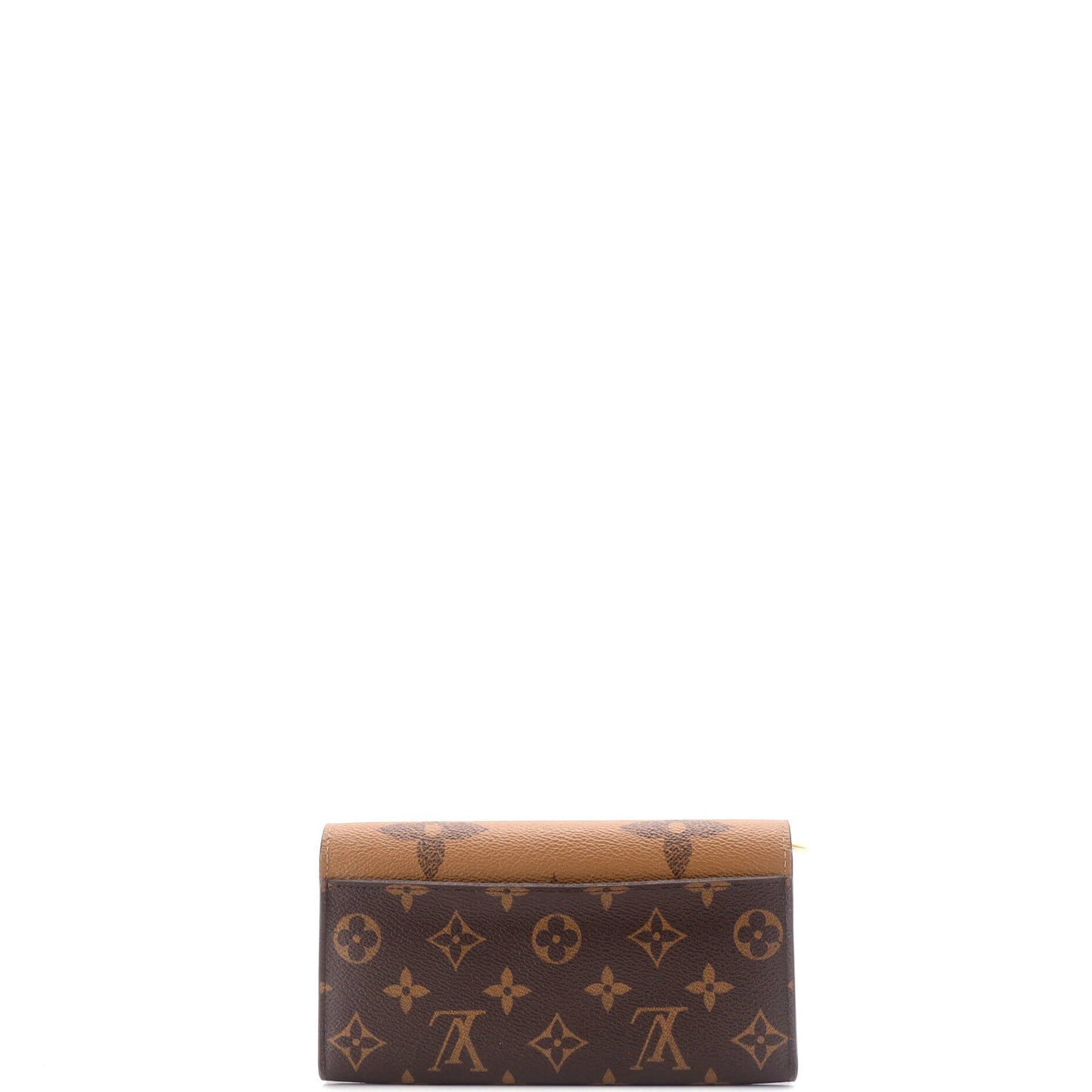 Louis Vuitton Sarah Wallet NM Reverse Monogram Giant and Monogram Canvas