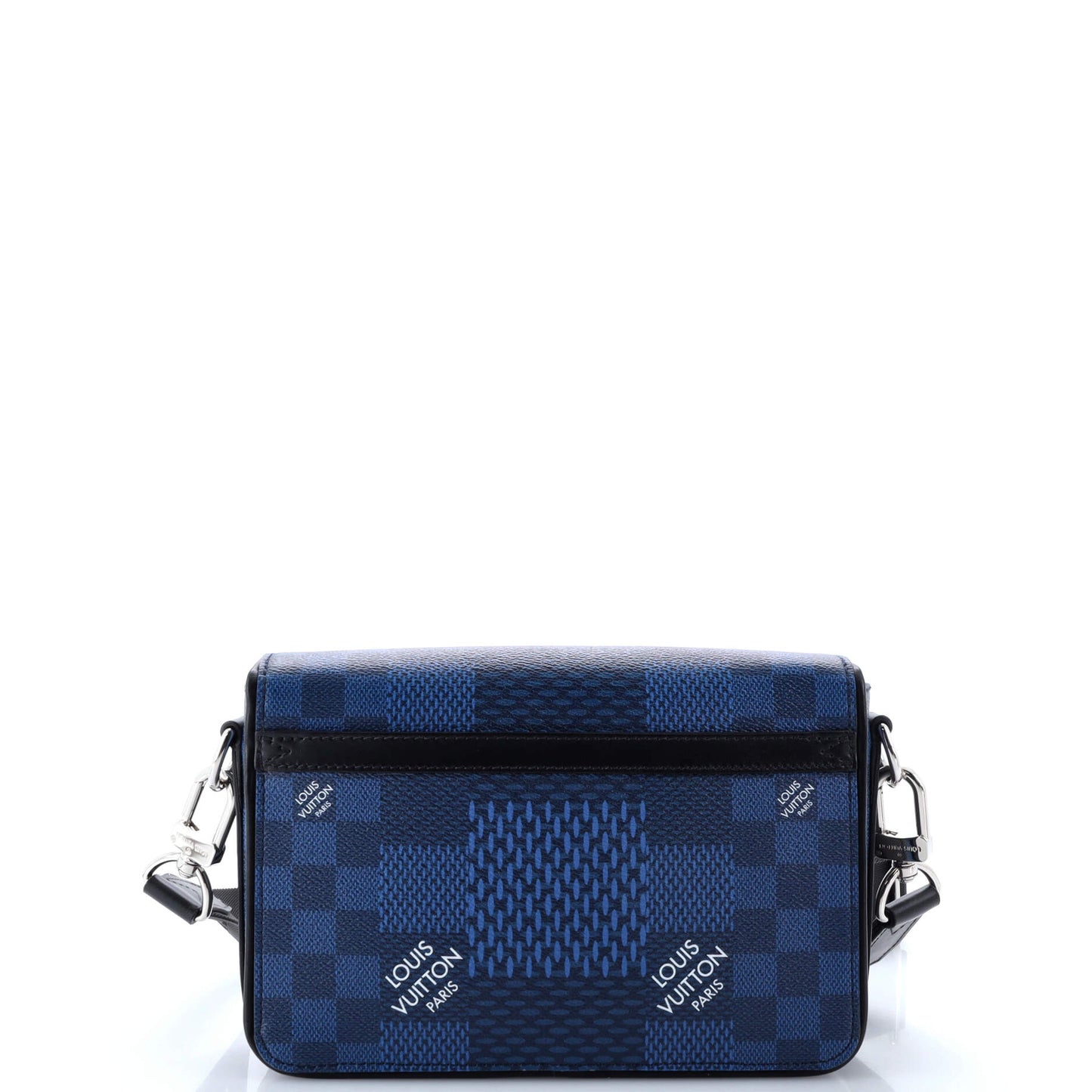 Louis Vuitton Studio Messenger Bag Limited Edition Damier Graphite 3D