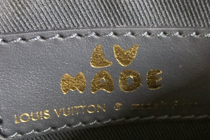 Louis Vuitton Nigo Keepall Bandouliere Bag Monogram Denim and Taurillon Leather XS