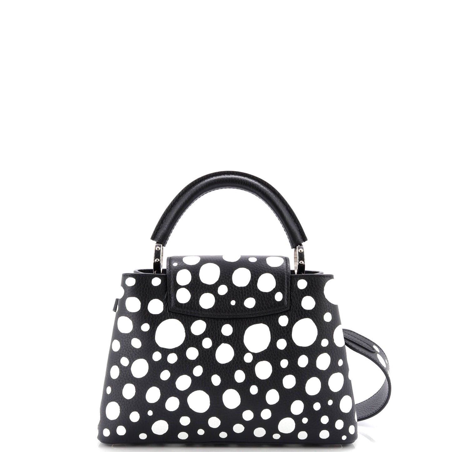 Louis Vuitton Capucines Bag Yayoi Kusama Infinity Dots Taurillon Leather BB