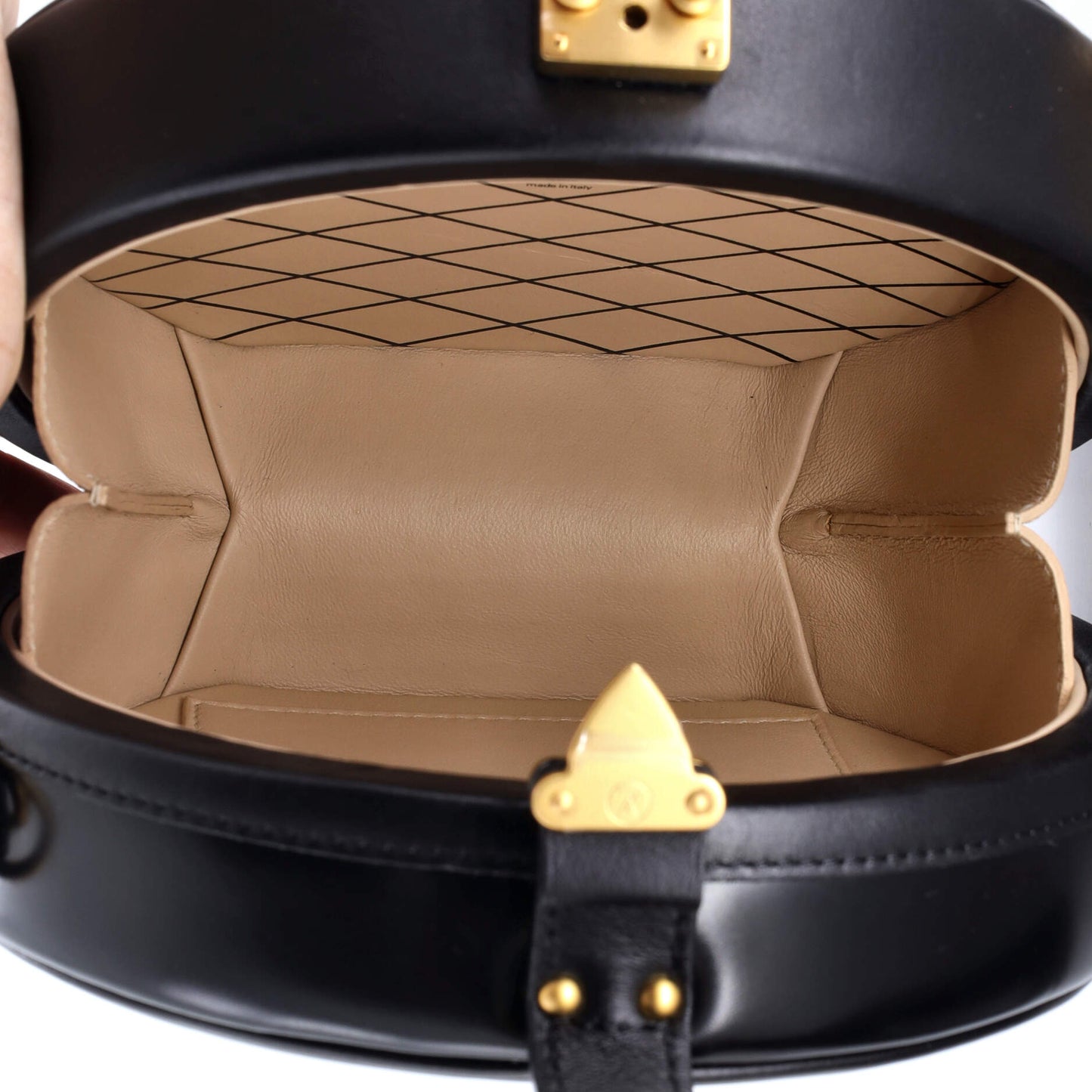 Louis Vuitton Petite Boite Chapeau Bag Anachro Bleu Printed Calfskin