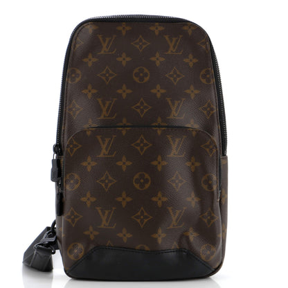 Louis Vuitton Avenue Sling Bag Macassar Monogram Canvas