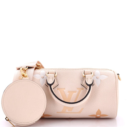 Louis Vuitton Papillon Handbag By The Pool Monogram Empreinte Giant BB