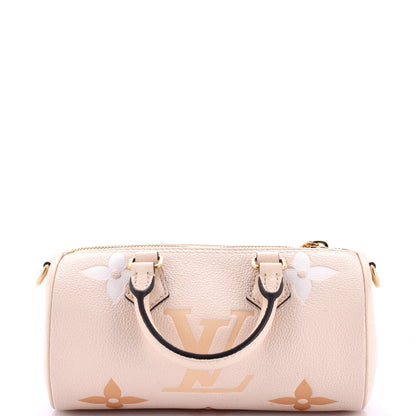 Louis Vuitton Papillon Handbag By The Pool Monogram Empreinte Giant BB